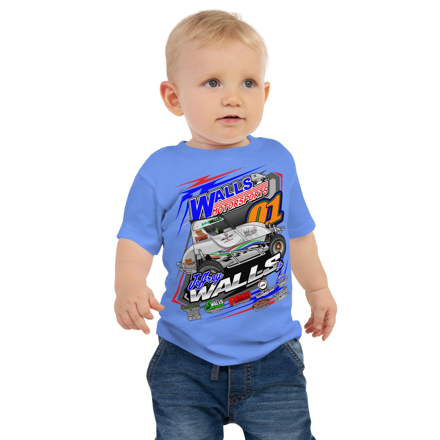 Jeffrey Walls Jr 2024-1 Baby Jersey Short Sleeve Tee