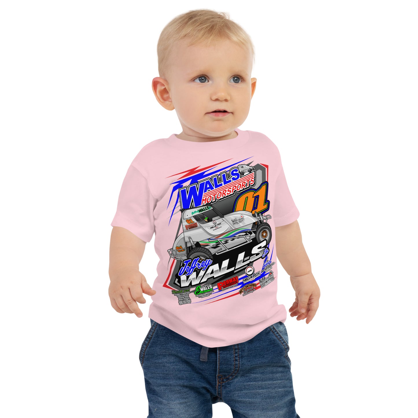 Jeffrey Walls Jr 2024-1 Baby Jersey Short Sleeve Tee