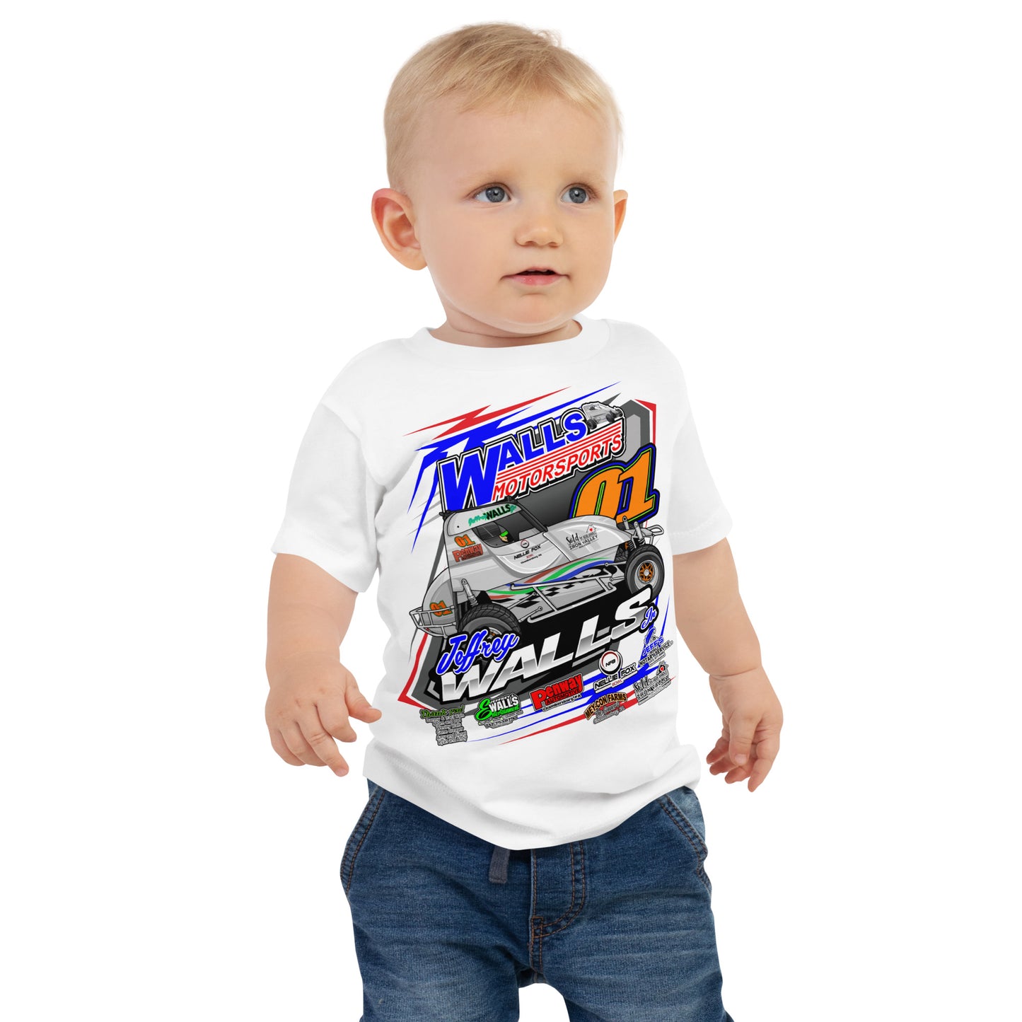 Jeffrey Walls Jr 2024-1 Baby Jersey Short Sleeve Tee