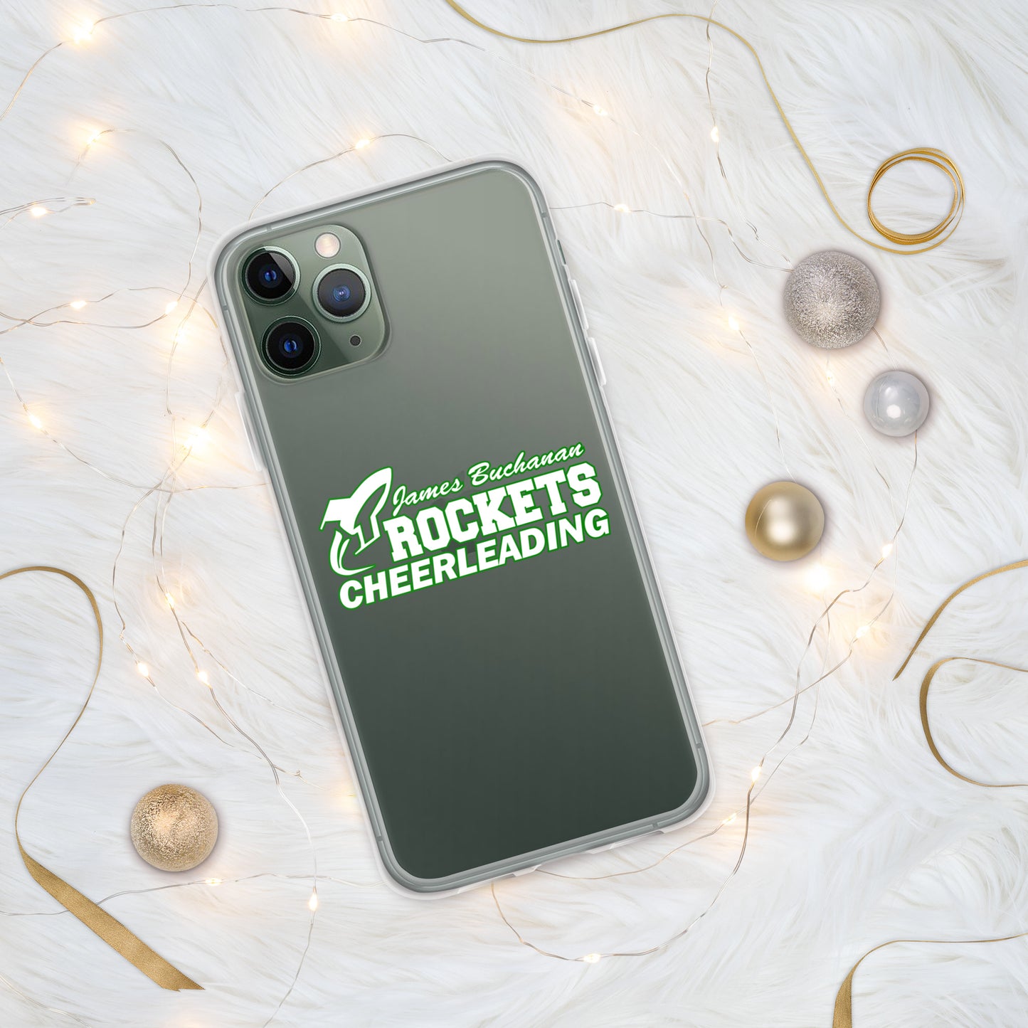 James Buchanan Rockets Cheerleading Clear Case for iPhone®