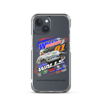 Jeffrey Walls Jr 2024 Clear Case for iPhone®