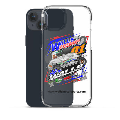 Jeffrey Walls Jr 2024 Clear Case for iPhone®