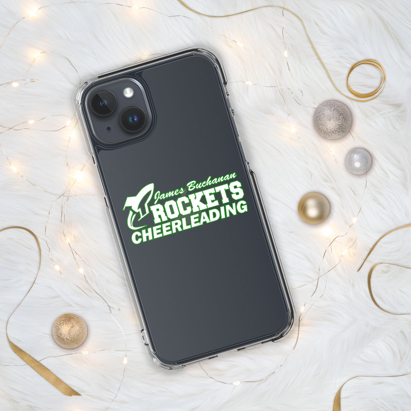 James Buchanan Rockets Cheerleading Clear Case for iPhone®