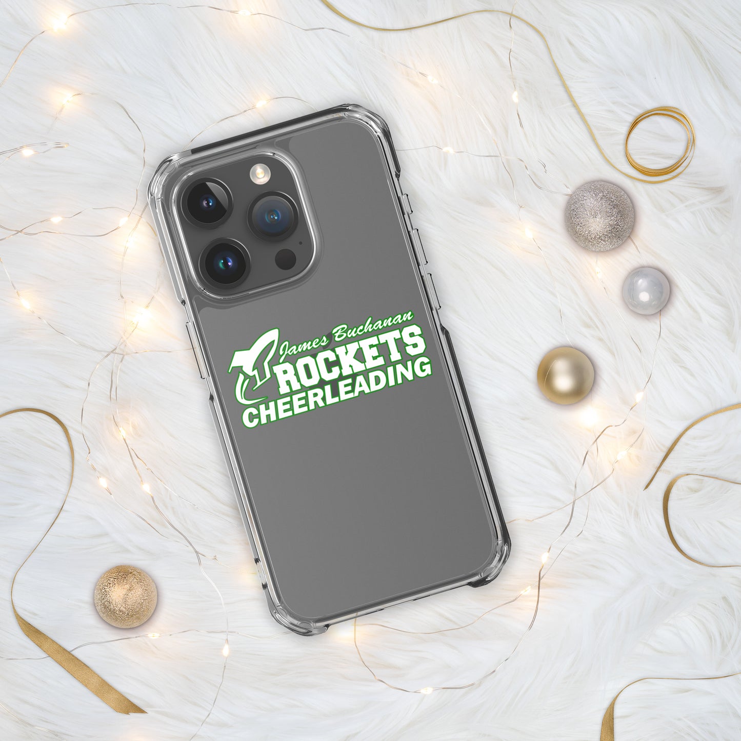 James Buchanan Rockets Cheerleading Clear Case for iPhone®