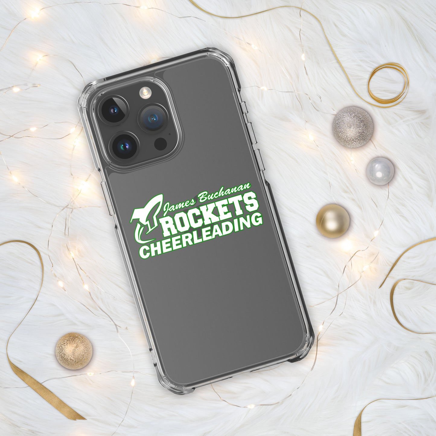 James Buchanan Rockets Cheerleading Clear Case for iPhone®