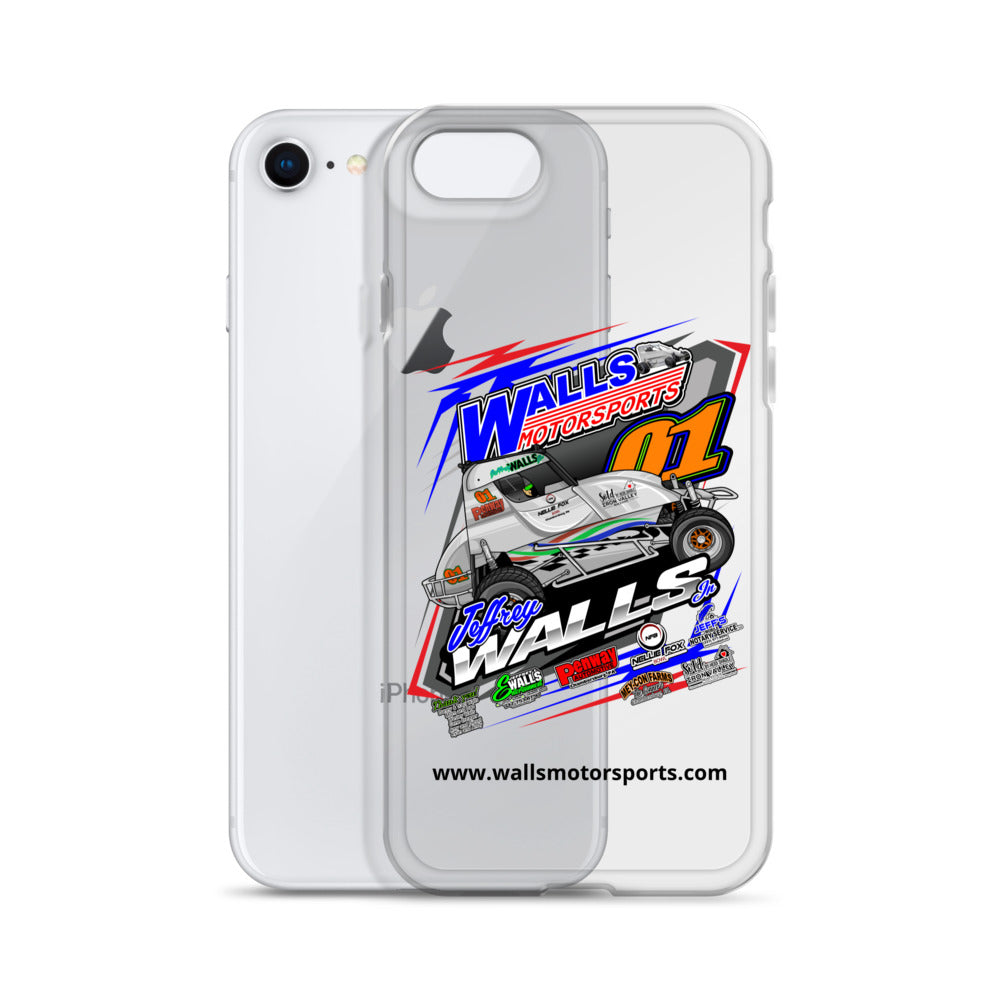 Jeffrey Walls Jr 2024 Clear Case for iPhone®