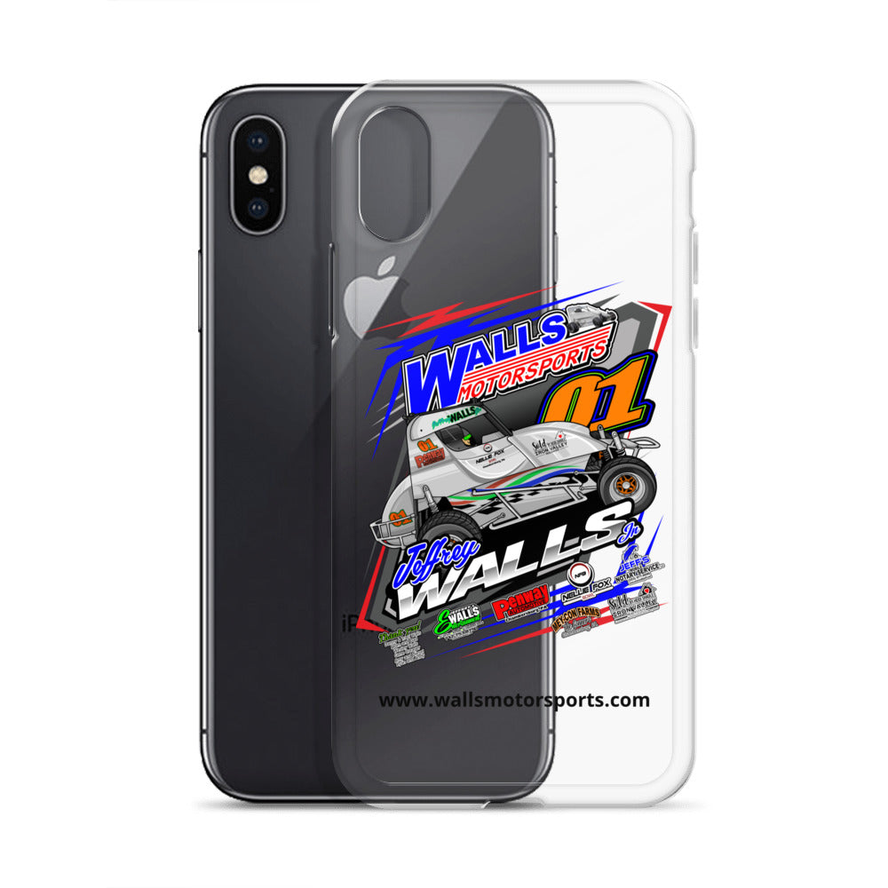 Jeffrey Walls Jr 2024 Clear Case for iPhone®