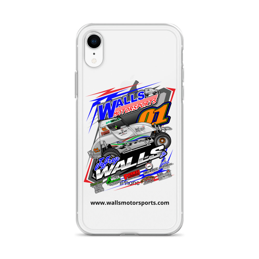 Jeffrey Walls Jr 2024 Clear Case for iPhone®