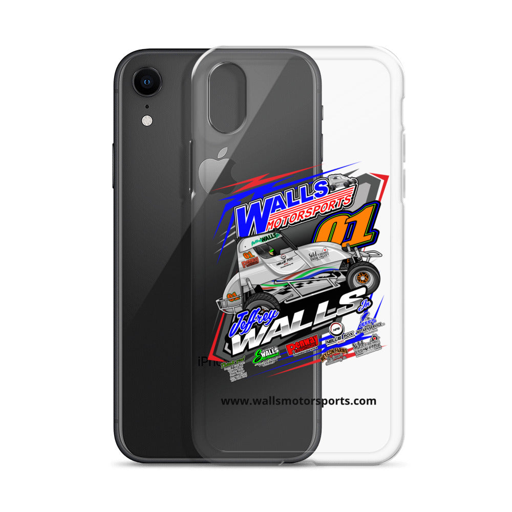 Jeffrey Walls Jr 2024 Clear Case for iPhone®