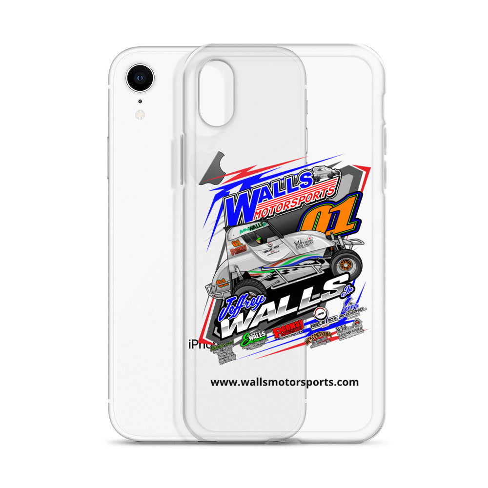 Jeffrey Walls Jr 2024 Clear Case for iPhone®