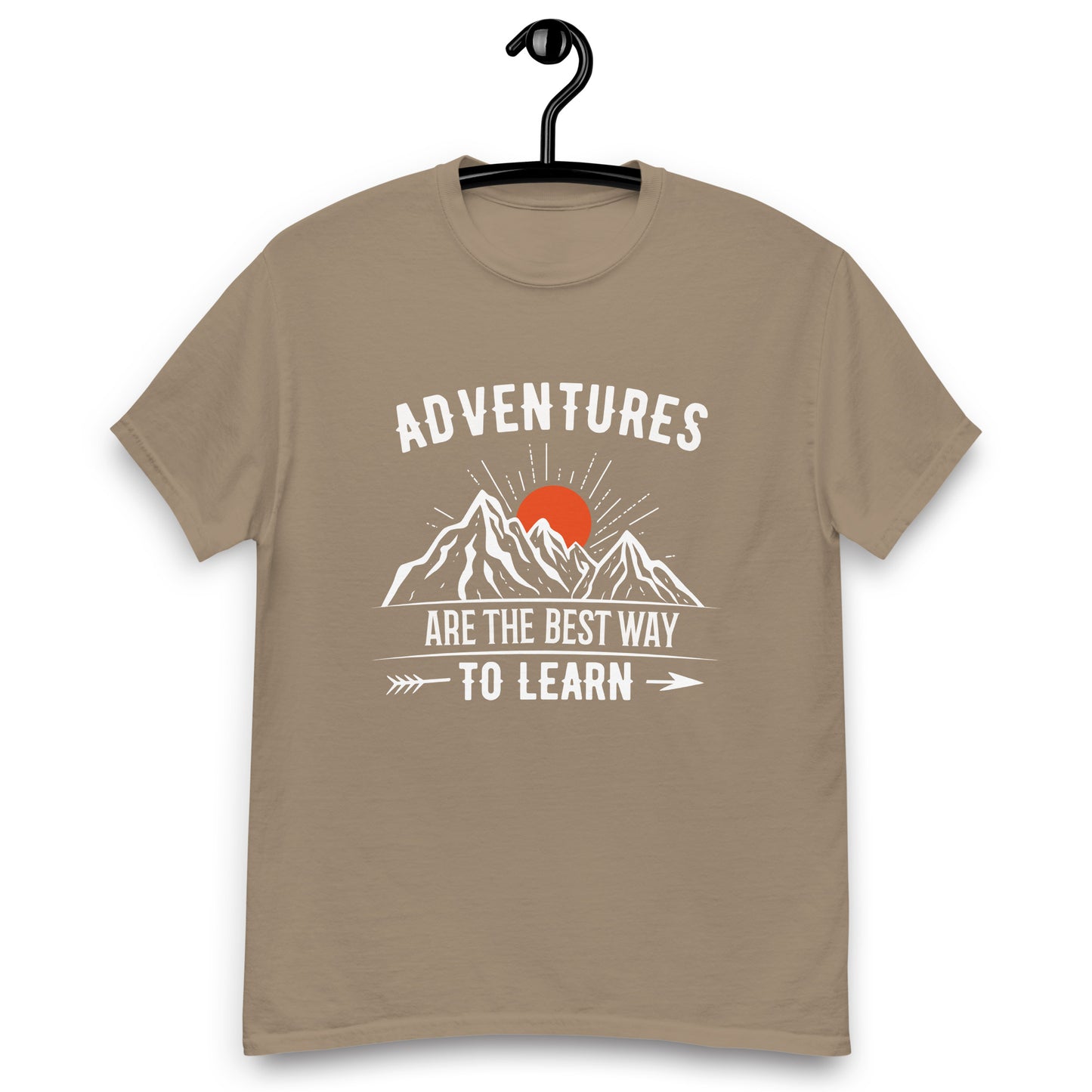 Adventures are the best way to learn classic tee