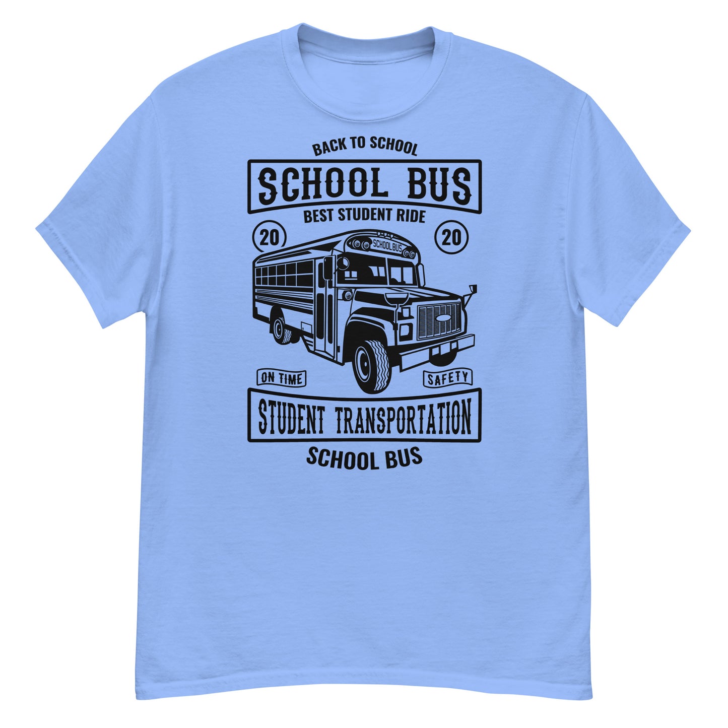 School Bus Best Student Ride classic tee