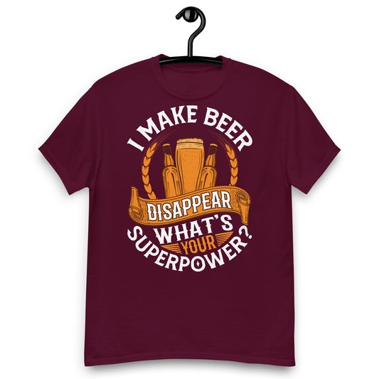 I make beer disappear classic tee