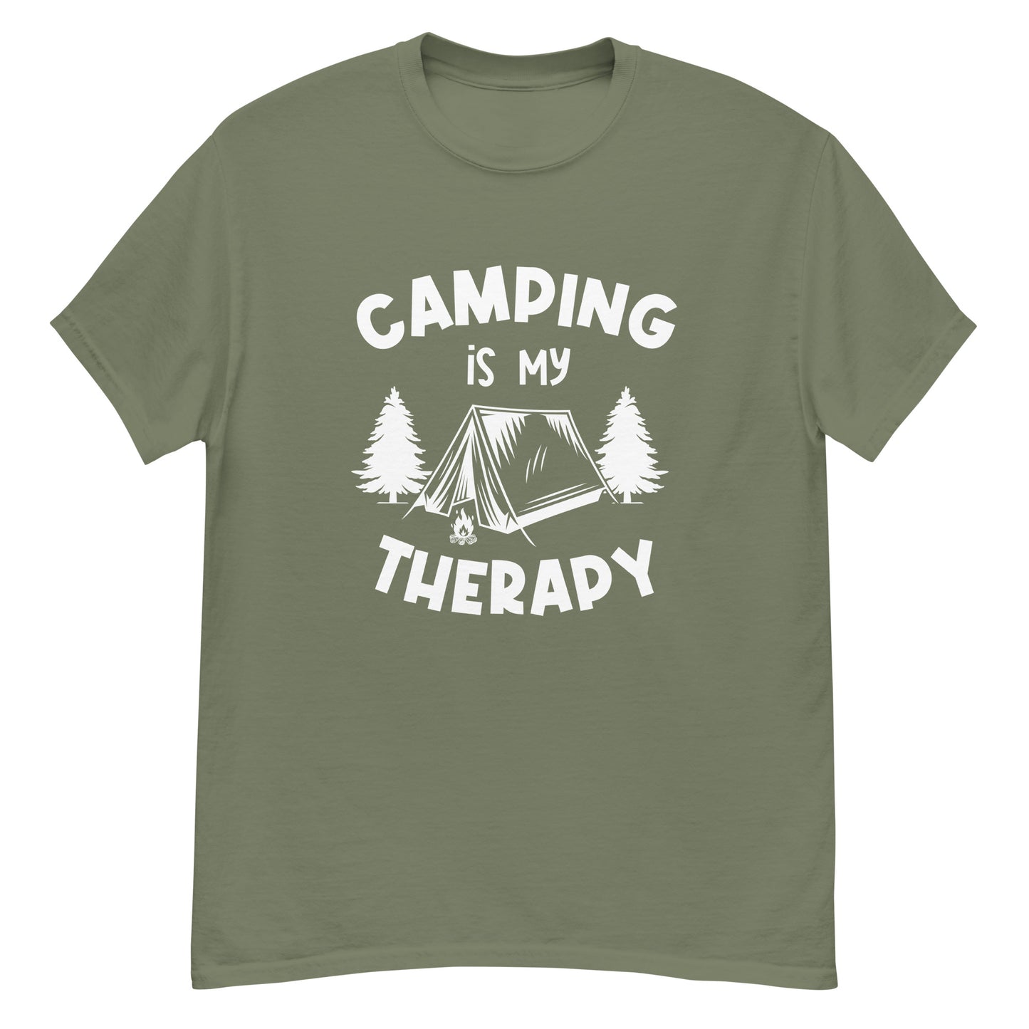 Camping is my Therapy classic tee