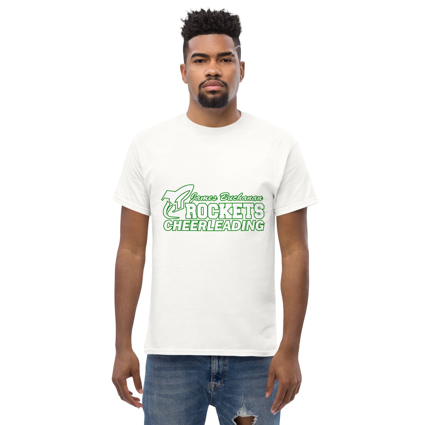 James Buchanan Rockets Cheerleading classic tee