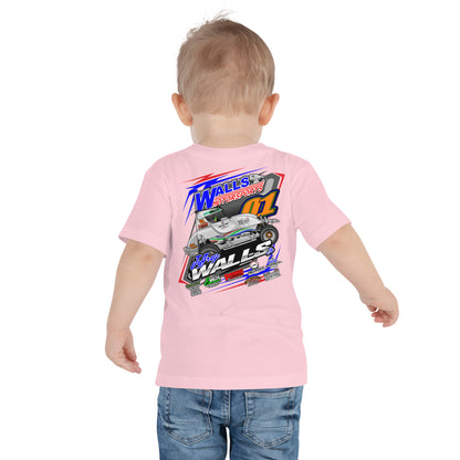 Jeffrey Walls 2024-1 (Front and Back Design) Toddler Short Sleeve Tee