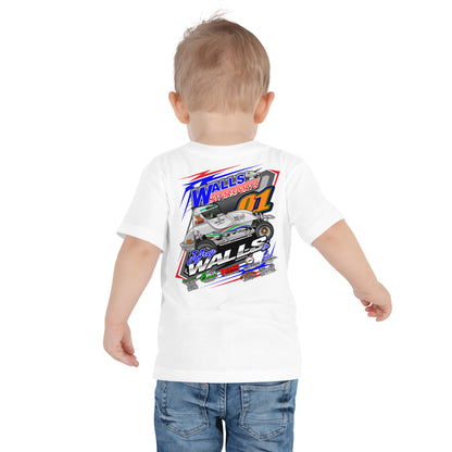 Jeffrey Walls 2024-1 (Front and Back Design) Toddler Short Sleeve Tee