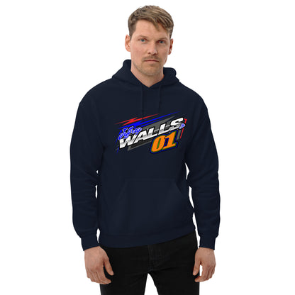 Jeffrey Walls 2024 Racing Shirt (Front and Back Design) Unisex Heavy Blend Hoodie | Gildan 18500