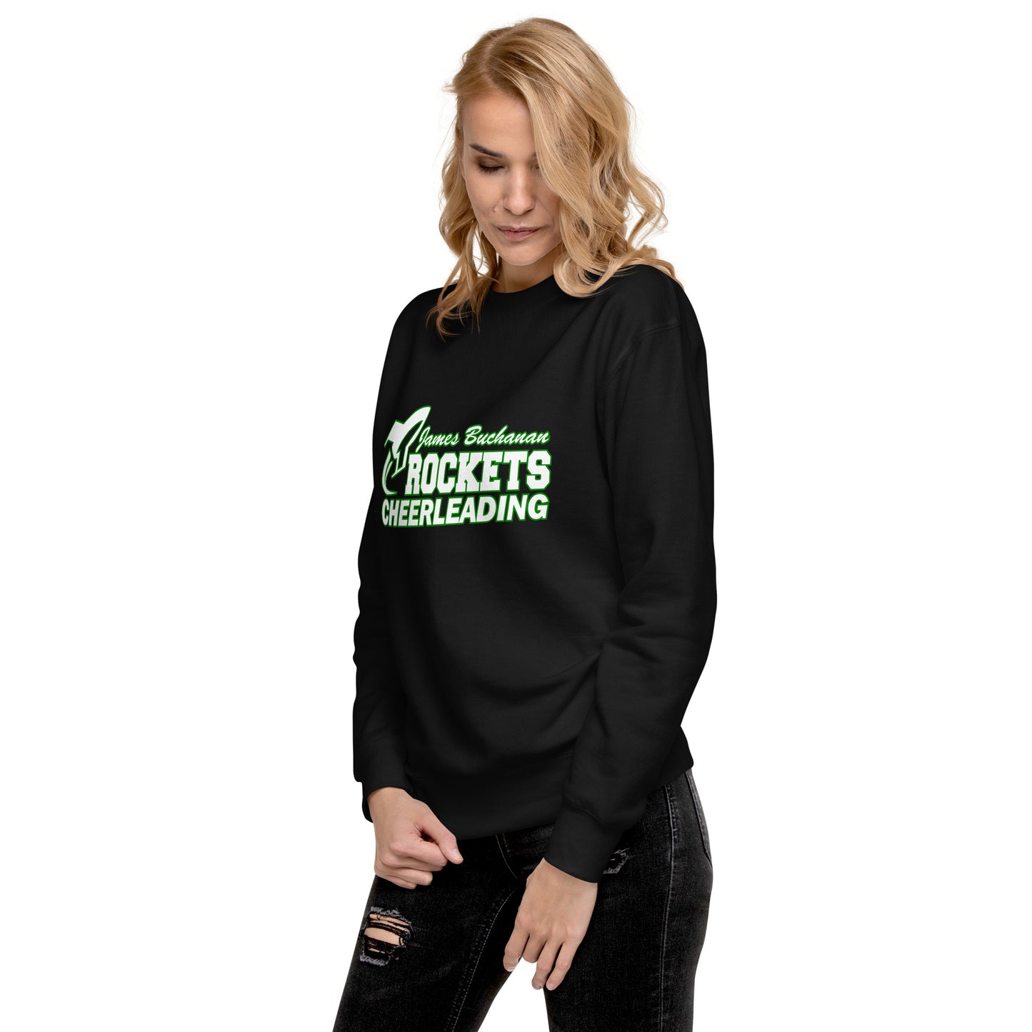 James Buchanan Rockets Cheerleading Unisex Premium Sweatshirt