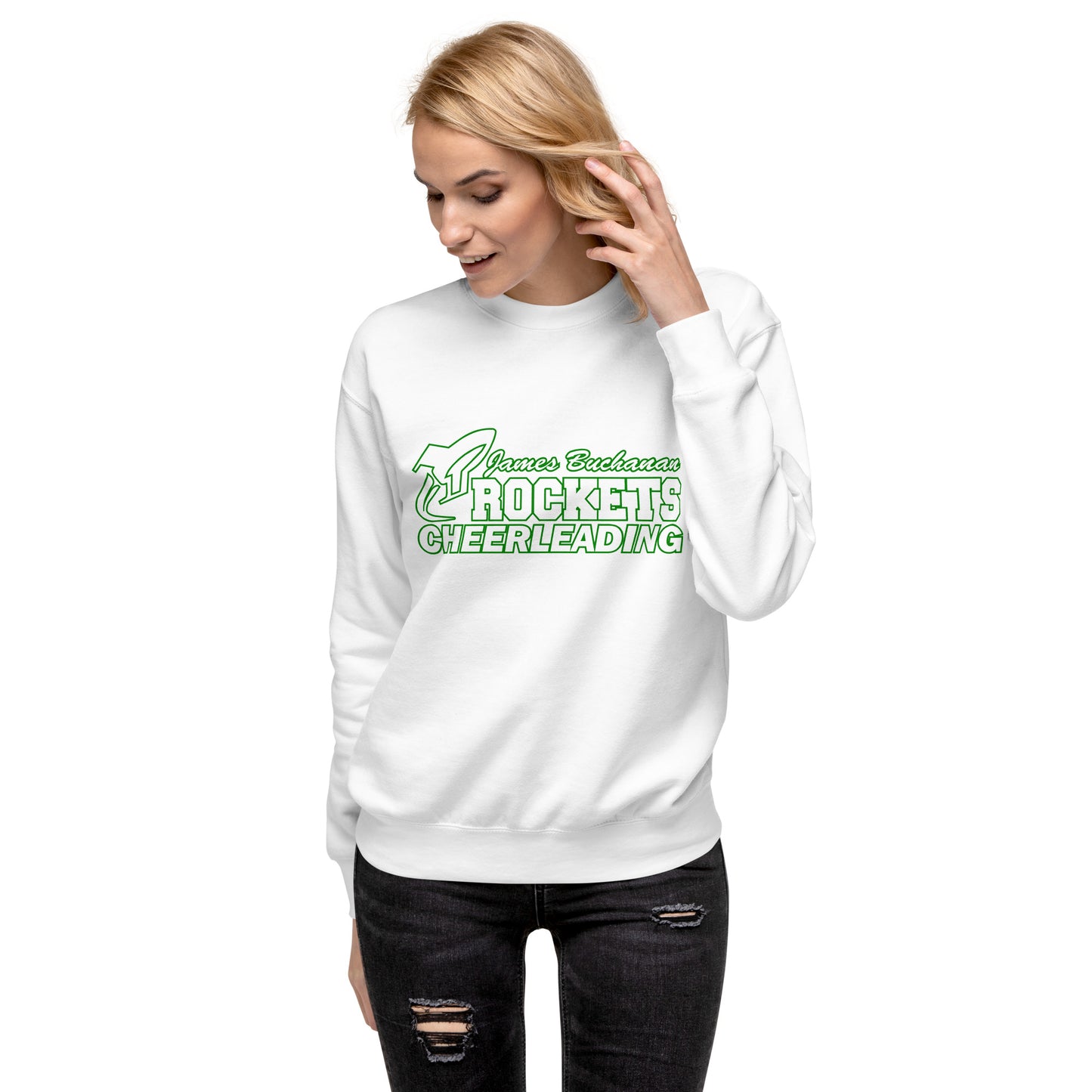 James Buchanan Rockets Cheerleading Unisex Premium Sweatshirt