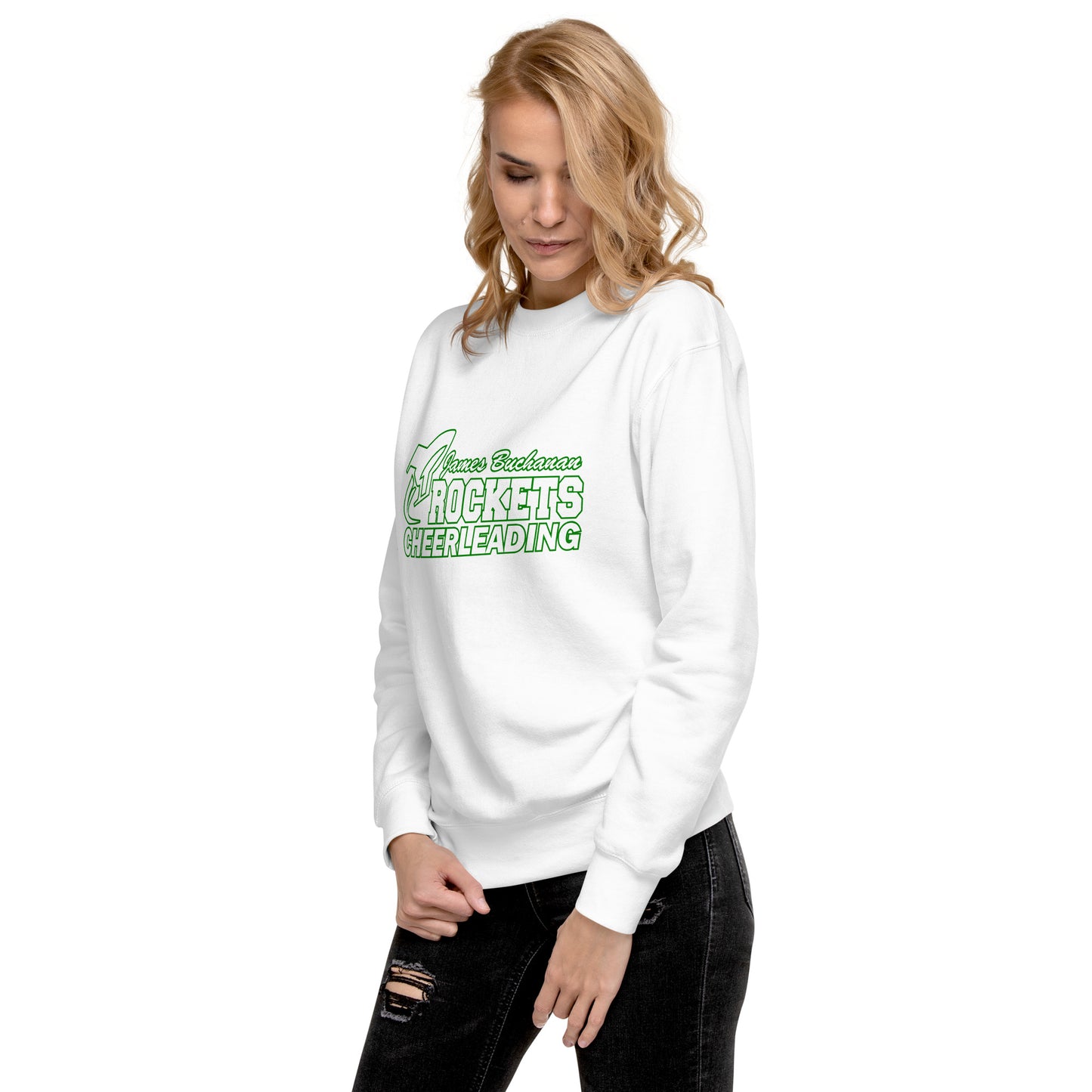 James Buchanan Rockets Cheerleading Unisex Premium Sweatshirt