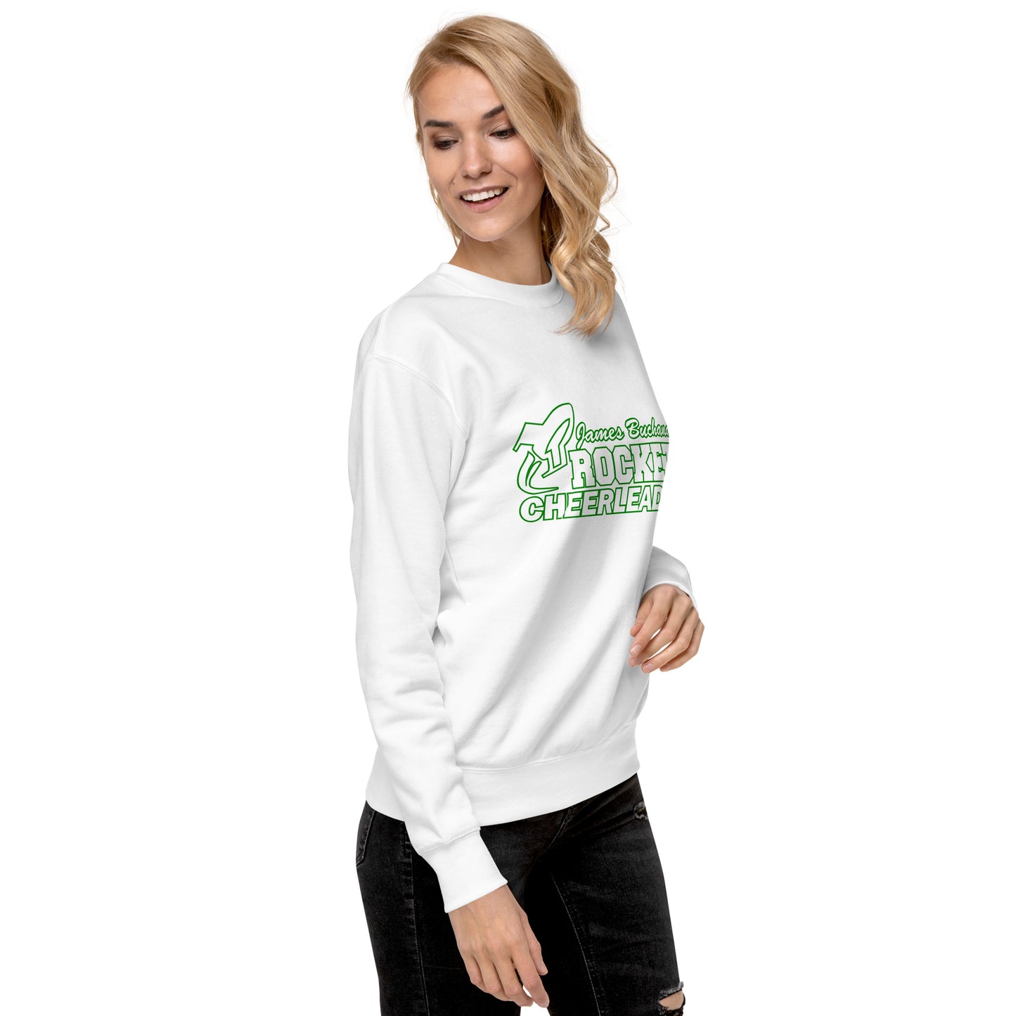 James Buchanan Rockets Cheerleading Unisex Premium Sweatshirt