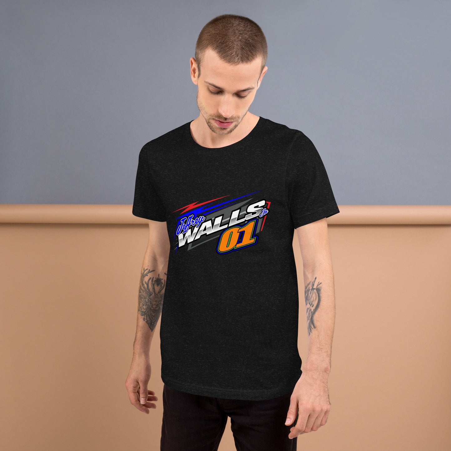 Jeffrey Walls 2024-1  (Front Design) Unisex T-Shirt | Bella + Canvas 3001