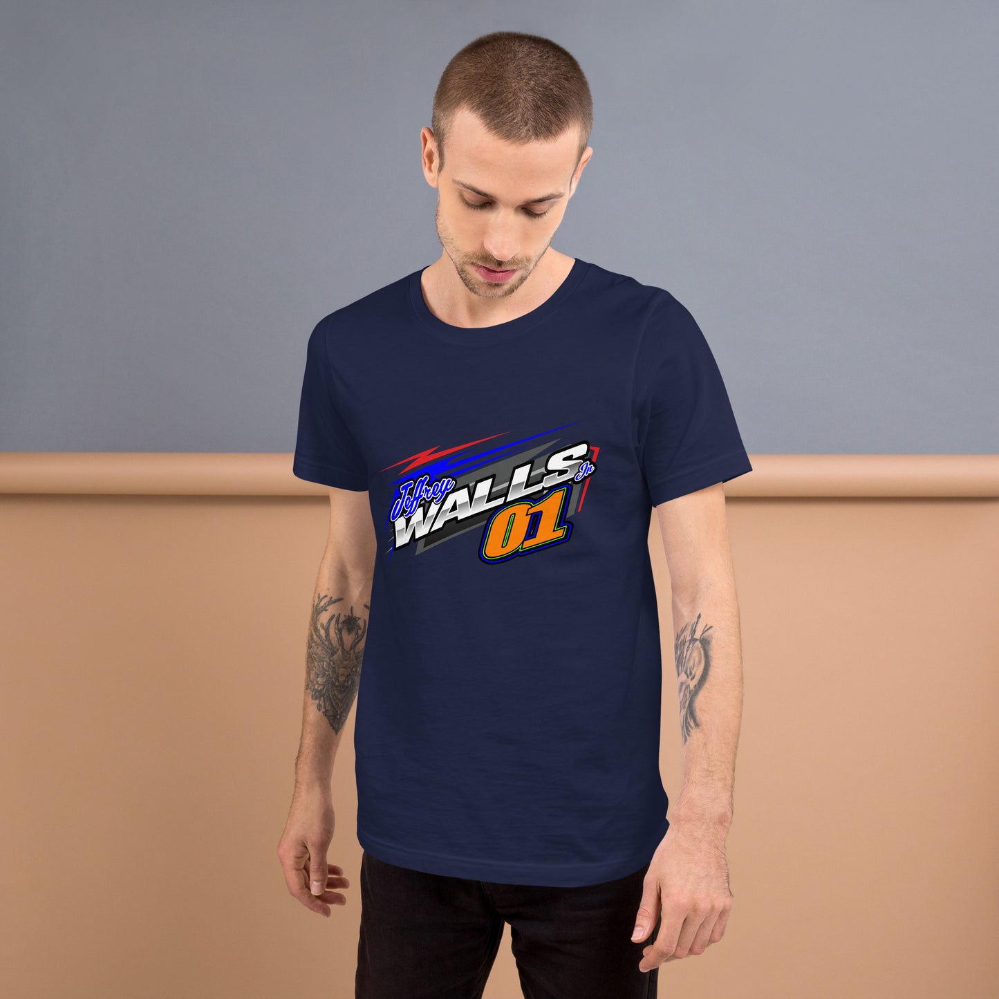 Jeffrey Walls 2024-1  (Front Design) Unisex T-Shirt | Bella + Canvas 3001