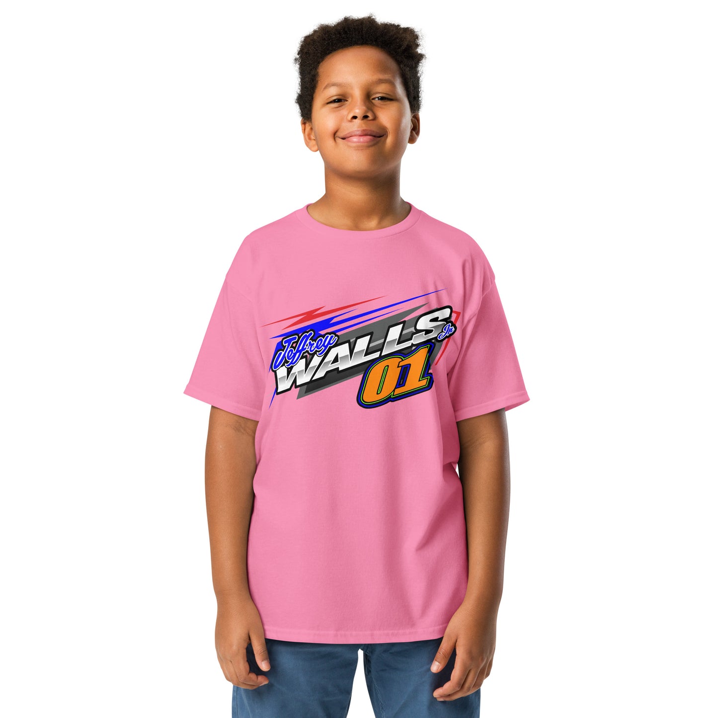 Jeffrey Walls 2024 Racing Shirt (Front and Back Design) Unisex classic tee Gildan 5000B