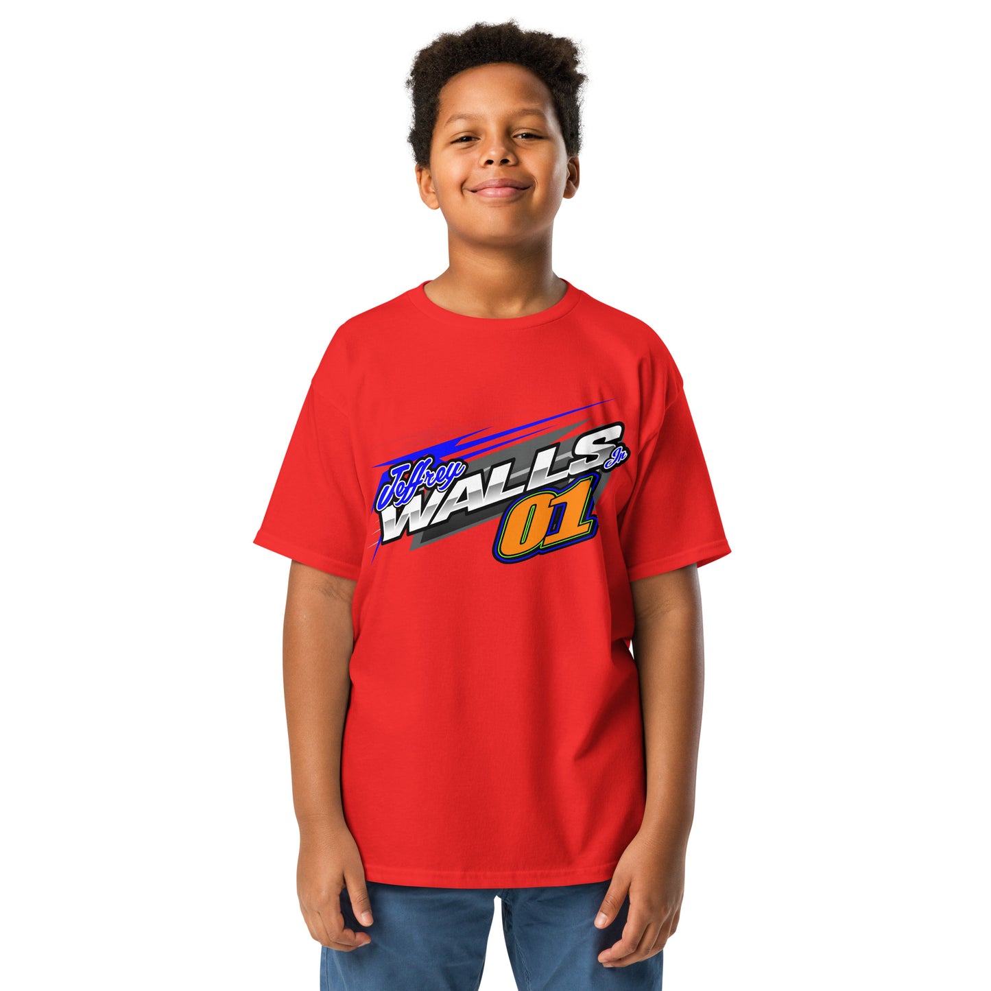 Jeffrey Walls 2024 Racing Shirt (Front and Back Design) Unisex classic tee Gildan 5000B